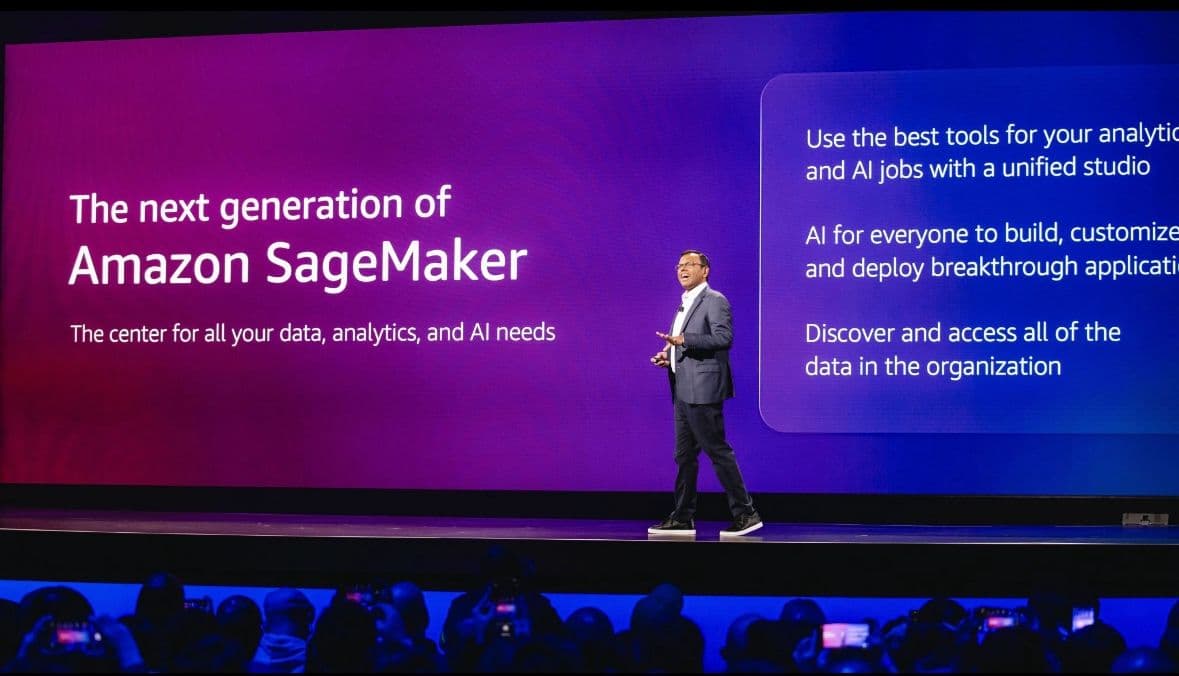 People at AWS re:Invent 2024