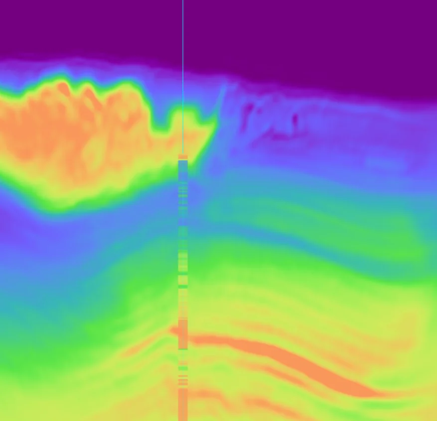 Alaminos Canyon Vp, inline 552 — TSL-FWI, further updates